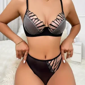 Seashell Non Padded Bra and Panty Set