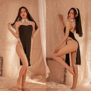Bless Me, Babe Roleplay Lingerie Set