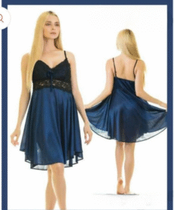 1-Piece Silky Nightwear Set / Pretodesire